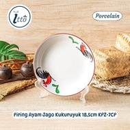 Kukuruyuk Plate KPZ-7CP 18.5cm Kopin Porcelain Ceramic