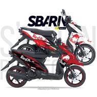 Yamaha X Ride 110 Decal - Redbull I Sbarin Project