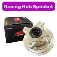 Kingdrag RACING CNC ALLOY HUB SPROCKET LC135 5S LC5S Y15ZR Y15 SPOCKET y16 lc135 v8 cnc spocket hub sport rim modify y15