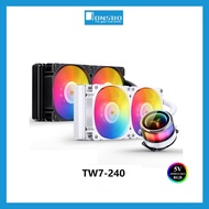 JONSBO SHADOW TW7 240/360 Black / White ( 5V ARGB ) RADIATOR CPU AIO LIQUID COOLER