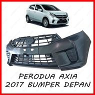 PERODUA AXIA 2017 G SPEC FRONT BUMPER / BUMPER DEPAN
