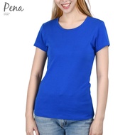 ﹉✿☍ Pena house เสื้อยืดเบสิค คอกลม สีพื้น ผ้าคอตตอน PB0526