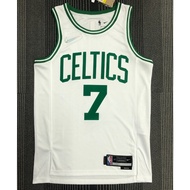2022  hot pressed version NBA jersey Boston Celtics #7 Brown basketball vest