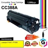 Compatible HP CC388A 88A Black LaserJet Toner Cartridge for Laserjet P1007 / P1008