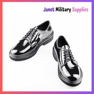 AUTHENTIC DRESS SHOES WETLOOK CHAROAL FOR SECURITY PNP AFP BFP