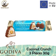 Godiva Coconut Crunch Domes 3 Pieces 30g (Made in EU)