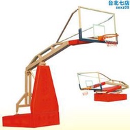 標準籃球架戶外成人兒童可移動升降地埋室內外學校單位專業比賽