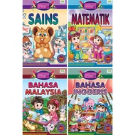 Aktiviti  Menuju  Tahun1 set 4 Buku Latihan Tadika Prasekolah Preschool  Kindergarten Exercise Books