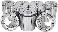 12Pcs ER40 Collets Common Size 1/8 3/16 1/4 5/16 3/8 1/2 5/8 3/4 1 1-1/16 1-1/8