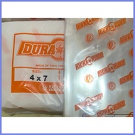 ★ ☻ 4x5 / 4x6 / 4x7 / 4x8 / 4x10 Dura plas orange .002 very thick plastic makapal 100pcs