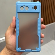 Case Elite Blue Google PIXEL 6 Pro 6a 9 Pro XL 9a 8 Pro 8a Silicone Cover