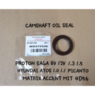 CAMSHAFT OIL SEAL PROTON SAGA WIRA 8V 12V 1.3 1.5 HYUNDAI ATOS 1.0 1.1 PICANTO MATRIX ACCENT MIT 4D56 *35X50X8*