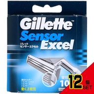 ジレットセンサーエクセル専用替刃10個入 × 12点