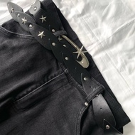 MAHBOI | Y2K Style Metal Star Belt - Belt