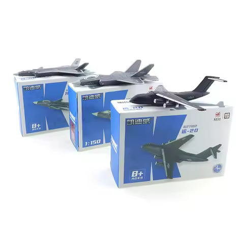 XCARTOYS KDW J20 J35A Y20 FC31 Fighter Model Alloy Aircraft Model Military Fan Collection Men Gift