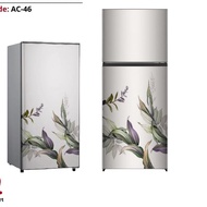 Asa919 1-door Refrigerator Sticker And 2-door Refrigerator Sticker Aesthetic Code AC-46 ++