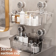 Dinomi Bathroom storage box suction cup rack Bathroom suction cup storage box Toilet storage box sto