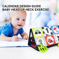 Baby Toys Baby Mirrors Newborn Brain Development Cloth Book Toys Crawling Sensory Toys