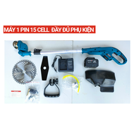 Máy cắt cỏ dùng pin LAPUSEN 2200w pin khủng 25000mah không chổi than hàng chính hãng