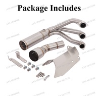 Slip On For CFMOTO 675SR 675SR-R 675NK 2024 2025 Motorcycle Exhaust Muffler Escape 675SR Exhaust Fro