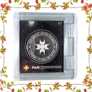 5 Dirham Silver Coin – PAM (Pertubuhan Akitek Malaysia) | 999 Silver | Natural Toning | Limited Edit