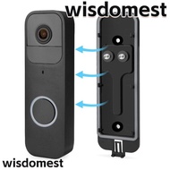 WISDOMEST Doorbell Back Plate, Universal Easy Install Video Doorbell Plate, Accessories Metal Durable Doorbell Mounting Bracket for Blink