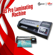 CUYI A4 / A3 Size Laminator HOT / COLD / REVERSE Function 220V Heavy Duty Laminating Machine with Fr