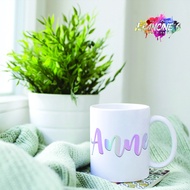 Customized/Personalized Name Mug - Birthday, Weddings, Christmas Gift - Vinyl Sticker - 11oz mugs
