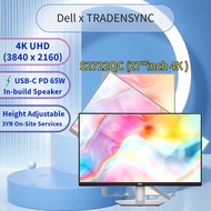 Dell 27" 4K UHD 65W USB-C Monitor | HDMI x 2 | Rotatable &amp; Height Adjustable | 3 Years Dell On-site Warranty - S2722QC