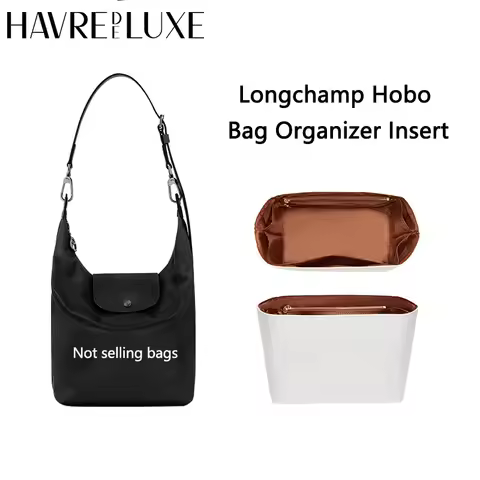 Bag Organizer Insert For Longchamp Hobo tote bag new vertical version DuPont paper bag support stora
