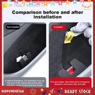 [Redpowderyan.] Car Door Emergency Handle Manual Door Release Extended Back Release Handle Safety Pu