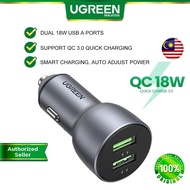 UGREEN Car Charger Dual USB Type C 36W PD 20W QC 3.0 2.0 Power Delivery Quick Charge Fast Charging S