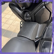 [Lzdhuiz2] Motorcycle Seat Cushion PU Leather Water Resistant Long Rides Breathable Kids Soft Comfortable Front Child Seat for Xmax300