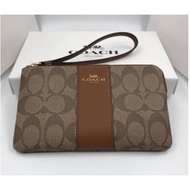 สุภาพสตรีคลัทช์ผู้หญิงข้อมือกระเป๋าซิปปิดกระเป๋าเงินเหรียญในสต็อก F58035