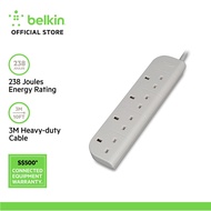 BELKIN ECONOMY SERIES 4-SOCKET SURGE PROTECTOR (2Y WARRANTY)