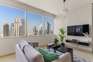 Rumah 55 m² dengan 1 bilik tidur dan 1 bilik mandi peribadi di Sheikh Zayed Road (Silkhaus Gallery S