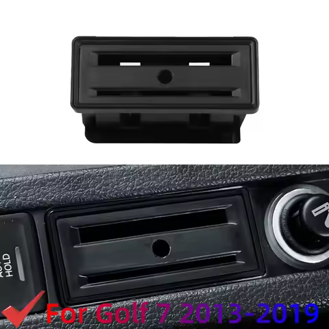 Car Card Slot Storage Box For VW Golf 7 7.5 MK7 2013 2015 2016 2017 2018 2019 Card Inserter ABS Acce