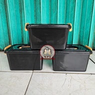 Black Container Multipurpose Box Container Celebration Blessing Box 8L 30x20x16 High Quality Black M