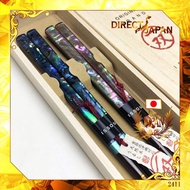 Yamaya Lacquerware Shop Pair of Gift Chopsticks Set with Elegant Abalone Shell Inlay Pair