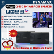 DYNAMAX CS450 10 Karaoke Speaker With 1 Pair