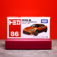 (Original Sealed) No.86 2016 Orange Toyota 86 (A58)