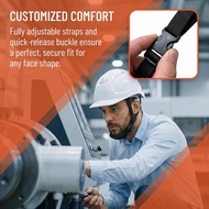Universal 4-Point Safety Helmet Chin Strap Adjustable Hard Hat Replacement Strap Tali Dagu for MSA 3