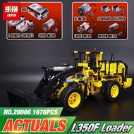 LEPIN 20006 technic series The L350F wheel loader Model Building Kit Blocks Bricks Educational Kids