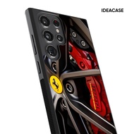 Case Casing Softcase Cover Samsung Galaxy S24 S23 S22 S21 S20 Ultra Plus Fe 5g Ferrari Rims BG1367