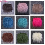 KEEPIN BJD Hair Wefts, Bjd Dolls Wig Handmade Hook BJD Hair Row, Blyth Dolls Colors Hair Wefts Fake 