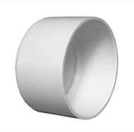 UPVC END CAP WHITE - 32mm/40mm/50mm/82mm/150mm