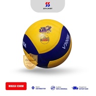 Mikasa V300W Volleyball Original - Blue/Yellow