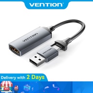 Vention HDMI Video Capture Card USB Type C to HDMI Video Record Box 1080P 60HZ HD For PS4 Game DVD