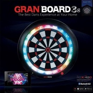 旺角門市發售 <原裝行貨 1年保養>新版本 Gran Board 3S 升級版炫彩智能靜音鏢靶 Granboard 3s
