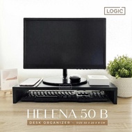 Tekgraf Helena 50B Monitor Stand Desk Organizer Laptop Computer Desk